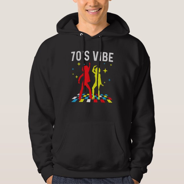 Cool Disco For Men Women 70s 80s Nightclub Music D Hoodie (Vorderseite)