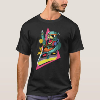 Cool DJ Music Animal Bear T-Shirt