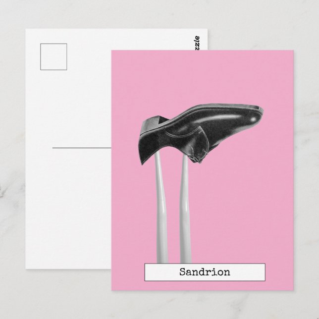 Cool Doll Fashion Postcard Postkarte (Vorne/Hinten)