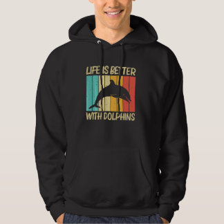 Cool Dolphin For Men Women Dolphins Beluga Whale S Hoodie