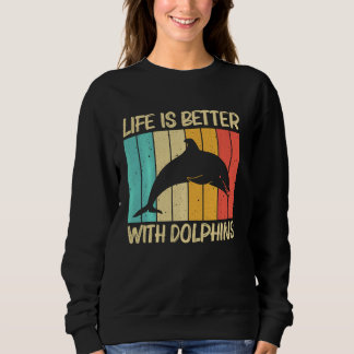 Cool Dolphin For Men Women Dolphins Beluga Whale S Sweatshirt