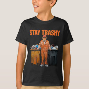 Cool Donald Trump Garge Bleibe Trashy Funny Mega T T-Shirt