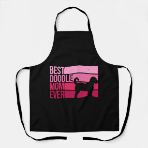 Cool Doodle Mom Art Women Girl Aussiedoodle Golden Schürze