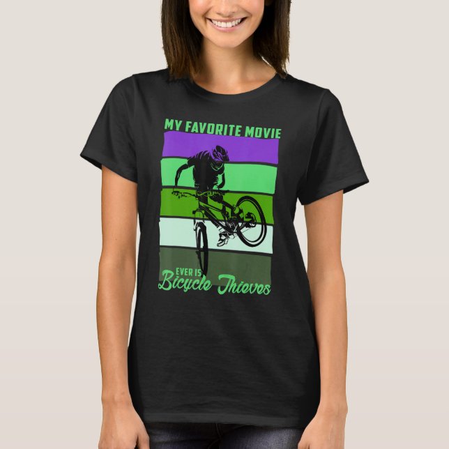 Cool DownHill Mountain Bike Design for Hardcore Cy T-Shirt (Vorderseite)