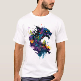 Cool Dragon Art T-Shirt