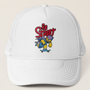 Cool drôle casquette camionneur, patineur, casquet