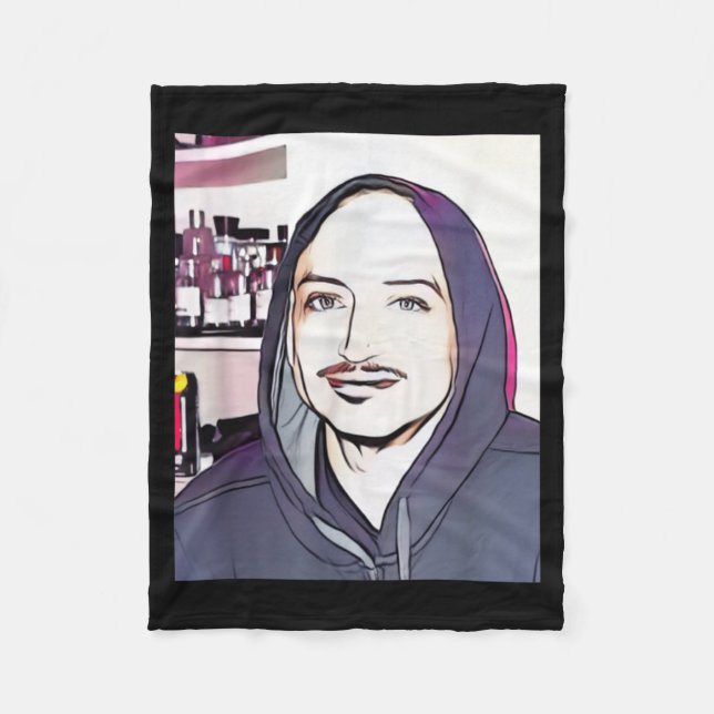 Cool Dude  Fleecedecke (Vorderseite)