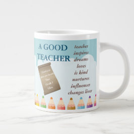 Cool ein gutes Teacher-Wertungsangebot Vielen Dank Jumbo-Tasse