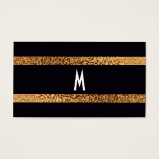 Cool Elegant Noir/Or Moderne Rétro Économisez à la