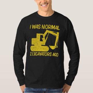 Cool Excavator For Men Women Heavy Equipment Opera T-Shirt