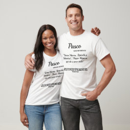 Cool Family Team Name Pasco Perú sports logo T-Shirt