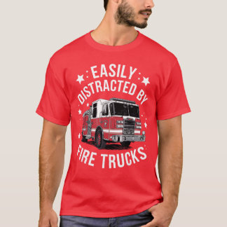 Cool Firefighter Design for Men Women Firemen Fire T-Shirt