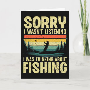 Cool Fishing für Männer Frauen Fischer B Forelle F Karte