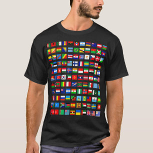 Cool Flags of the World Countries International Fl T-Shirt