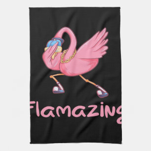 Cool Flverblüffend Flamingo Geschirrtuch