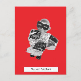 Cool Flying Doll Postkarte