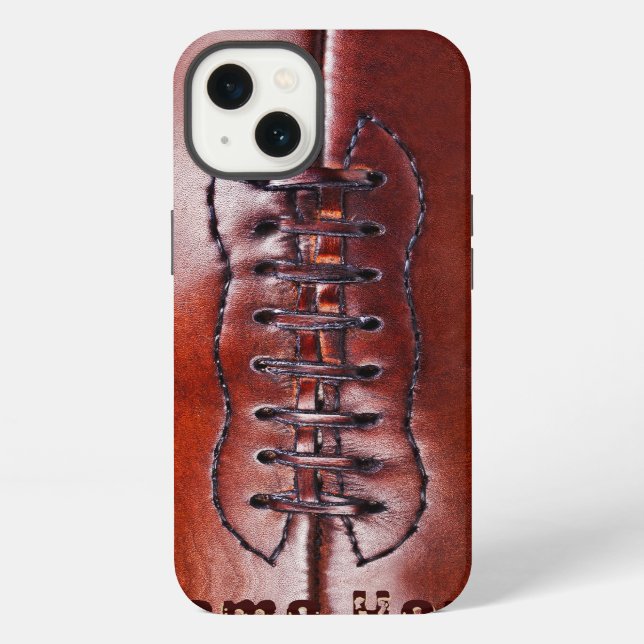 Cool Football iPhone Cases with Your NAME Hülle (Rückseite)