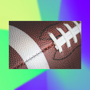 Cool Football Nah-Up-Foto Seidenpapier