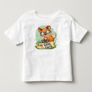 Cool Fox Karaofrei Kleinkind T-shirt