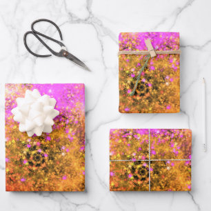 Cool fractal explosion  geschenkpapier set