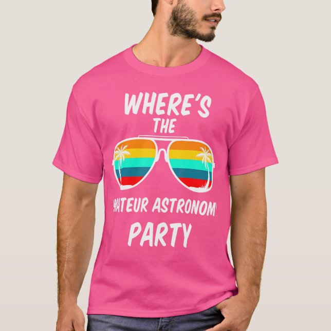 Cool Funny Amateur Astronomy T-Shirt (Vorderseite)