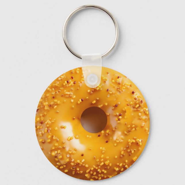 Cool Funny Bagel Them Promotional  Schlüsselanhänger (Vorderseite)