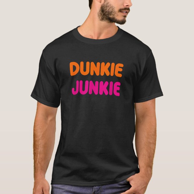 Cool Funny Dunkie Junkie Kaffee Liebe Sonnenkaffee T-Shirt (Vorderseite)