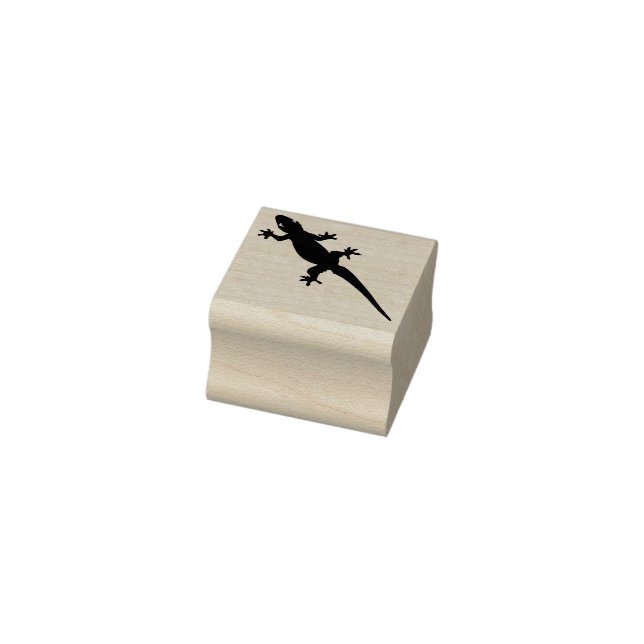 Cool Funny Lizard Süße Tier Personal Stationery Gummistempel (Stempel)