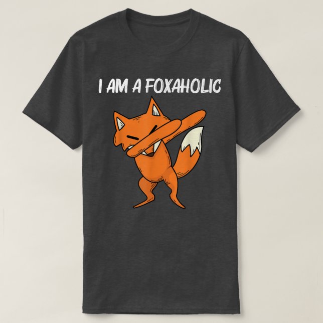 Cool für Männer Frauen, die Red Swift Fennec Ani T-Shirt (Design vorne)