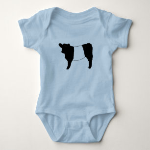 Cool Galloway Rinder Seltenes Kuh Beltie Steer Baby Strampler