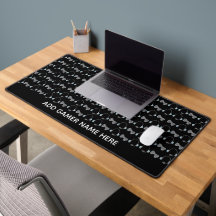 Cool Gamer Personalisiert Gaming Pattern Black