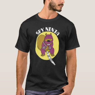 Cool Gaming Spy Beaver Ninja Gamer Boys Girls Kind T-Shirt