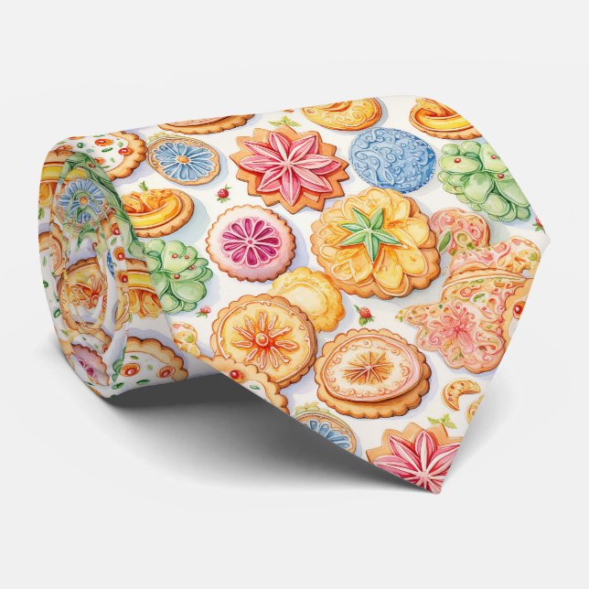 Cool gefliester Cookie Krawatte (Gerollt)