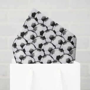 Cool gekachelte Fußballsportart Seidenpapier
