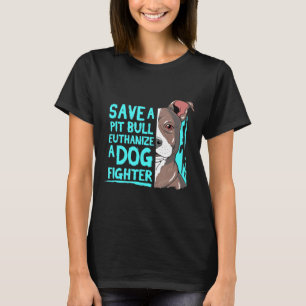 Cool Gerettet Pitbull Gif Pit Bull T-Shirt