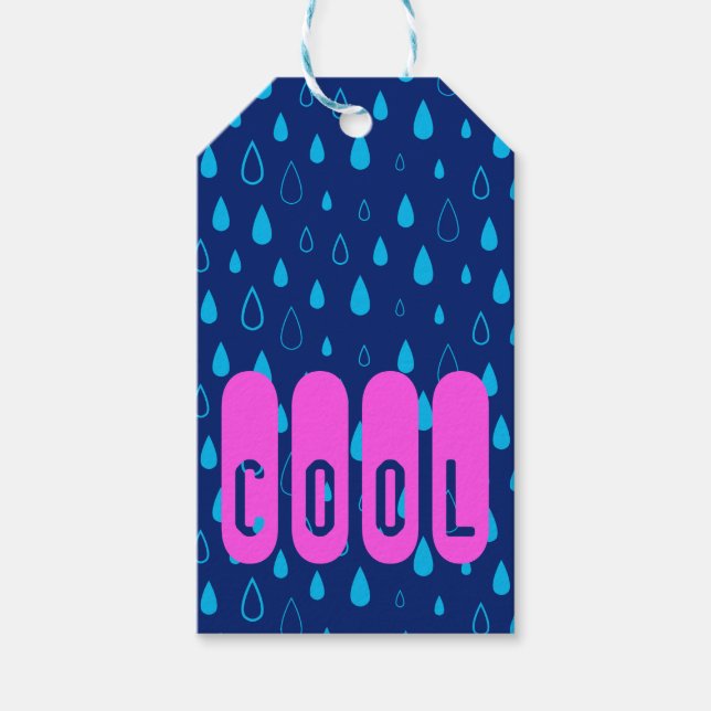 Cool. Geschenkanhänger (Vorderseite)