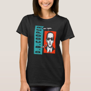 Cool Gesucht D B Cooper Skizze Kryptid Stadtlegend T-Shirt