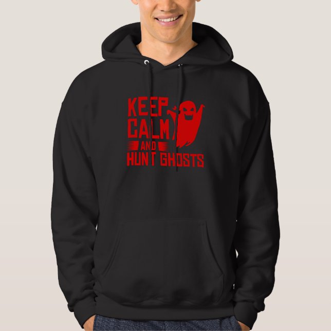 Cool Ghost Hunter   Hunt Ghost Hunting Halloween Hoodie (Vorderseite)