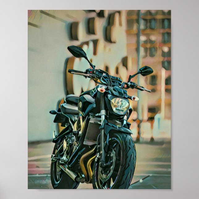 Cool gifts for motorcyclists poster (Vorne)
