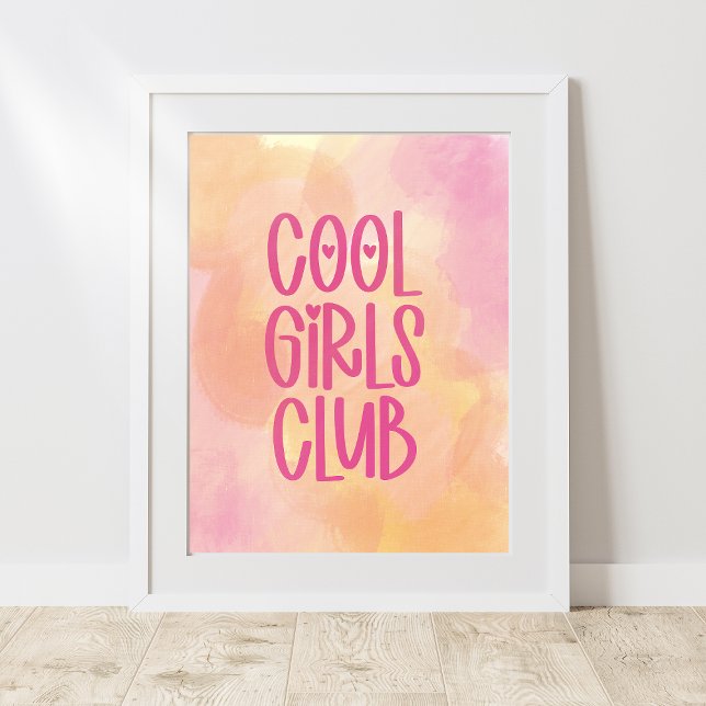 Cool Girls Club Poster (Von Creator hochgeladen)