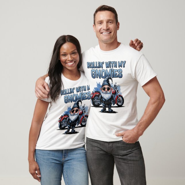 Cool Gnome T-Shirt Gift for Men & Women| (Unisex)
