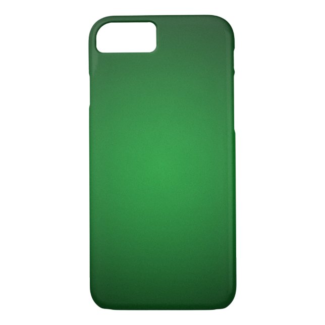 Cool Grainy Green-Black Vignette Case-Mate iPhone Hülle (Rückseite)