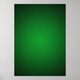 Cool Grainy Green-Black Vignette Poster