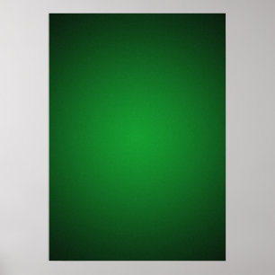 Cool Grainy Green-Black Vignette Poster