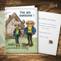 Cool Grandparents Day | Wasserfarbe-Nana-Opa