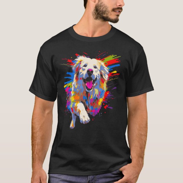 Cool Great Pyrenees Dog T-Shirt (Vorderseite)