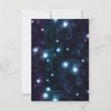 Cool Gritty Glitch Art Blank Invitation