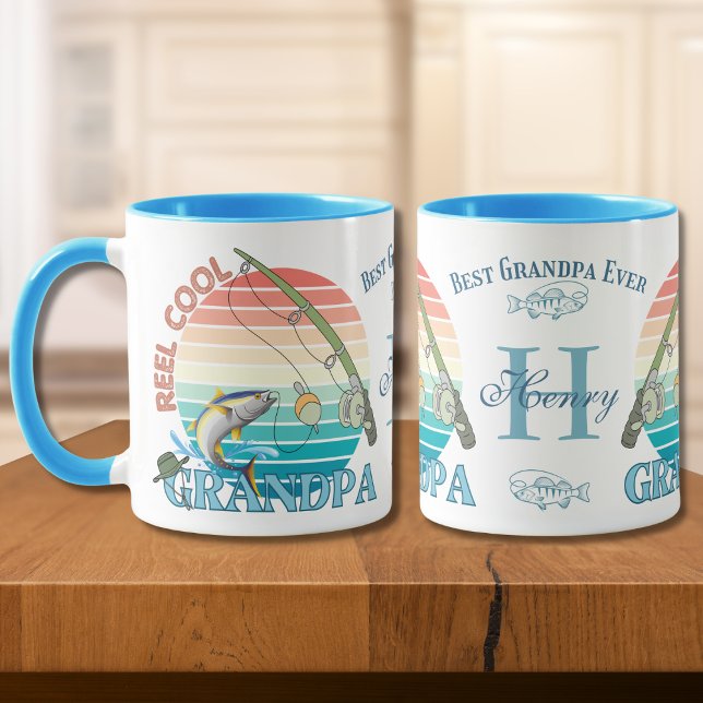 Cool Großvater Opa Beste Opa je Personalisiert Tasse (Von Creator hochgeladen)