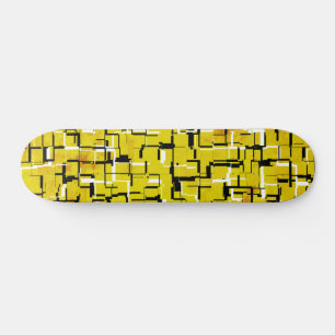 COOL Grunge Green Schwarz-weiß Skateboard