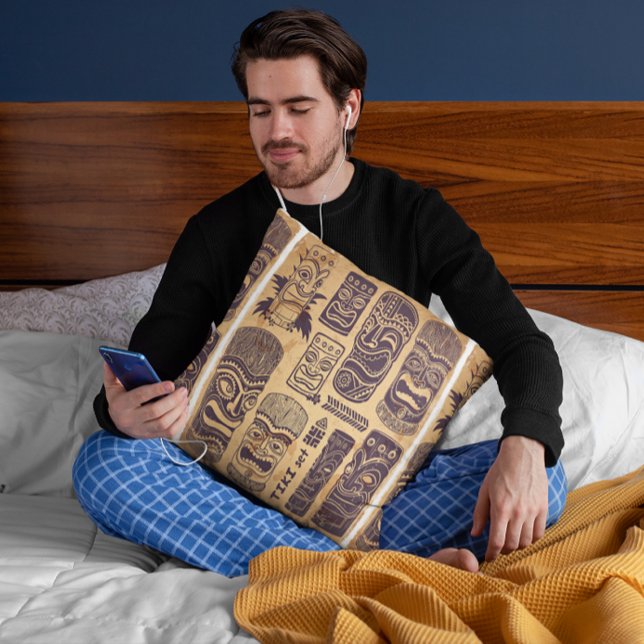 Cool Grunge Vintag Tiki Set Kissen (Von Creator hochgeladen)